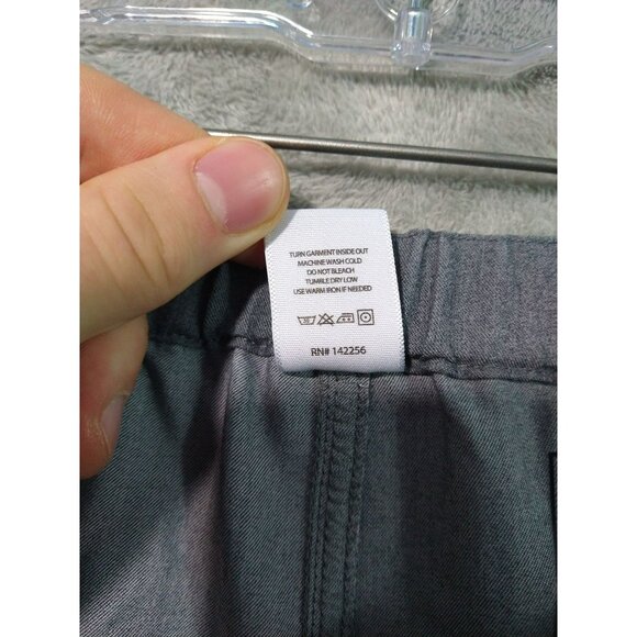 FIGS Technical Collection Pants Mens Small Gray Basic Scub Elastic Waist Bottom - Picture 8 of 9